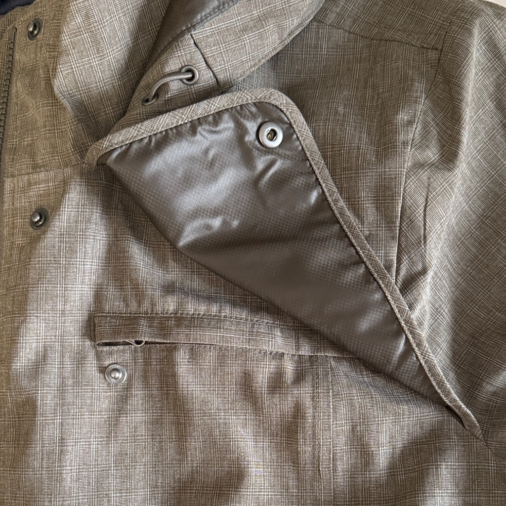 Athleta Taupe Utility Jacket with Hood - Picture 15 of 15